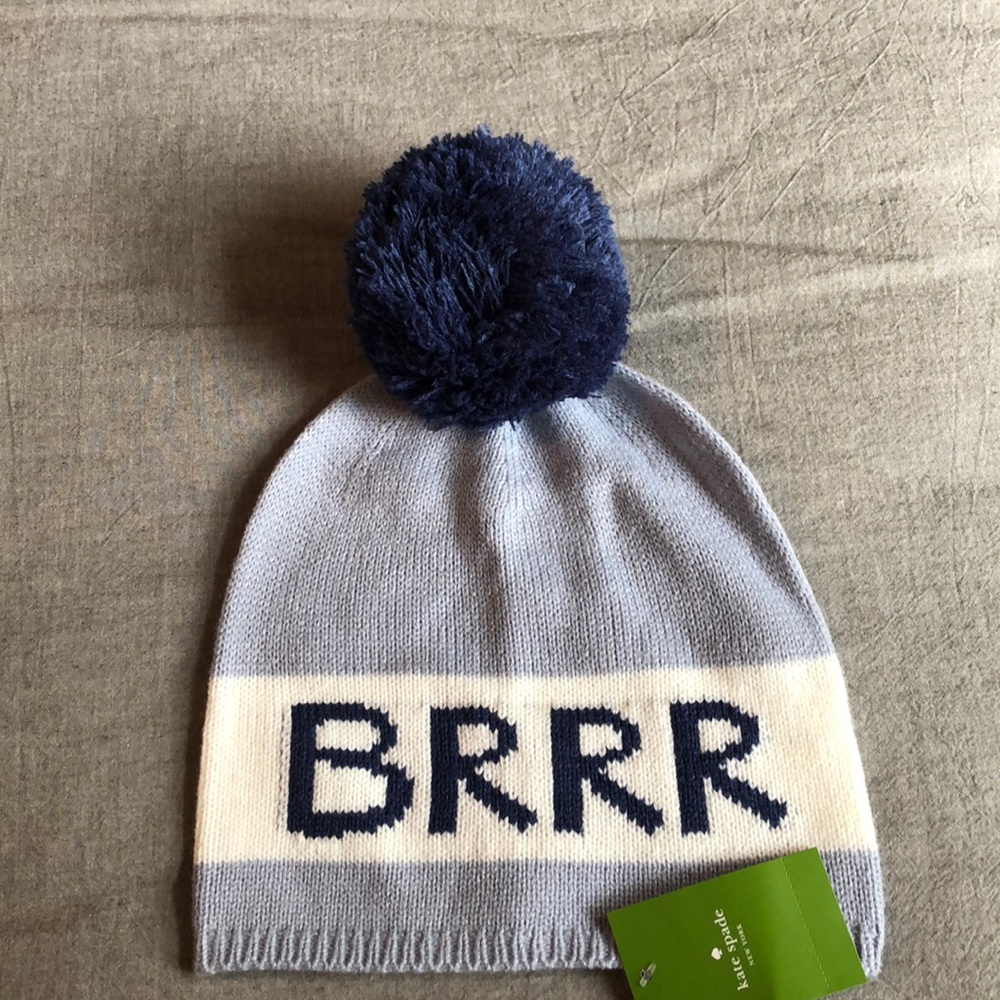 Kate Spade Pom Pom hat